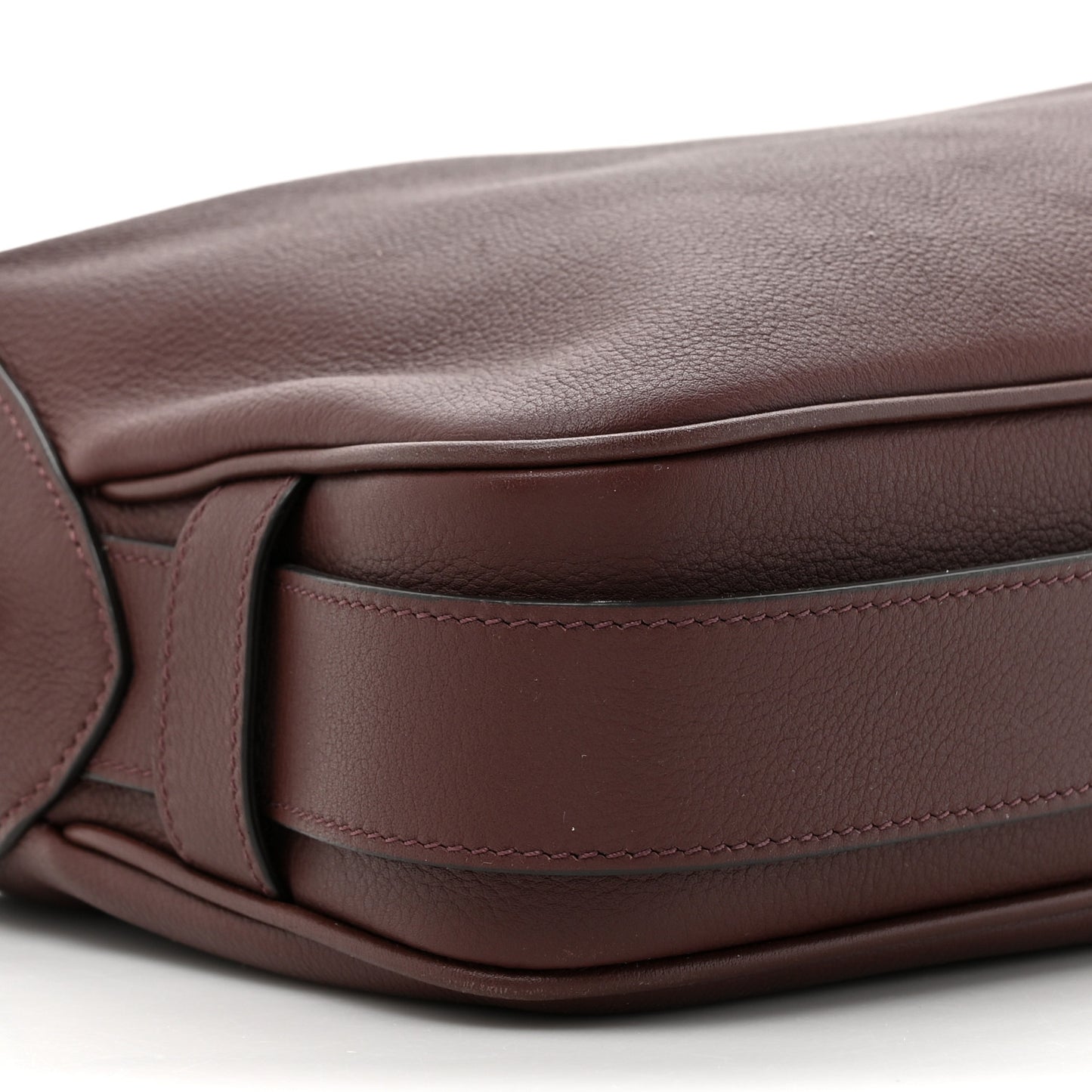 Supple Calfskin Medium Romy Shoulder Bag Hickory