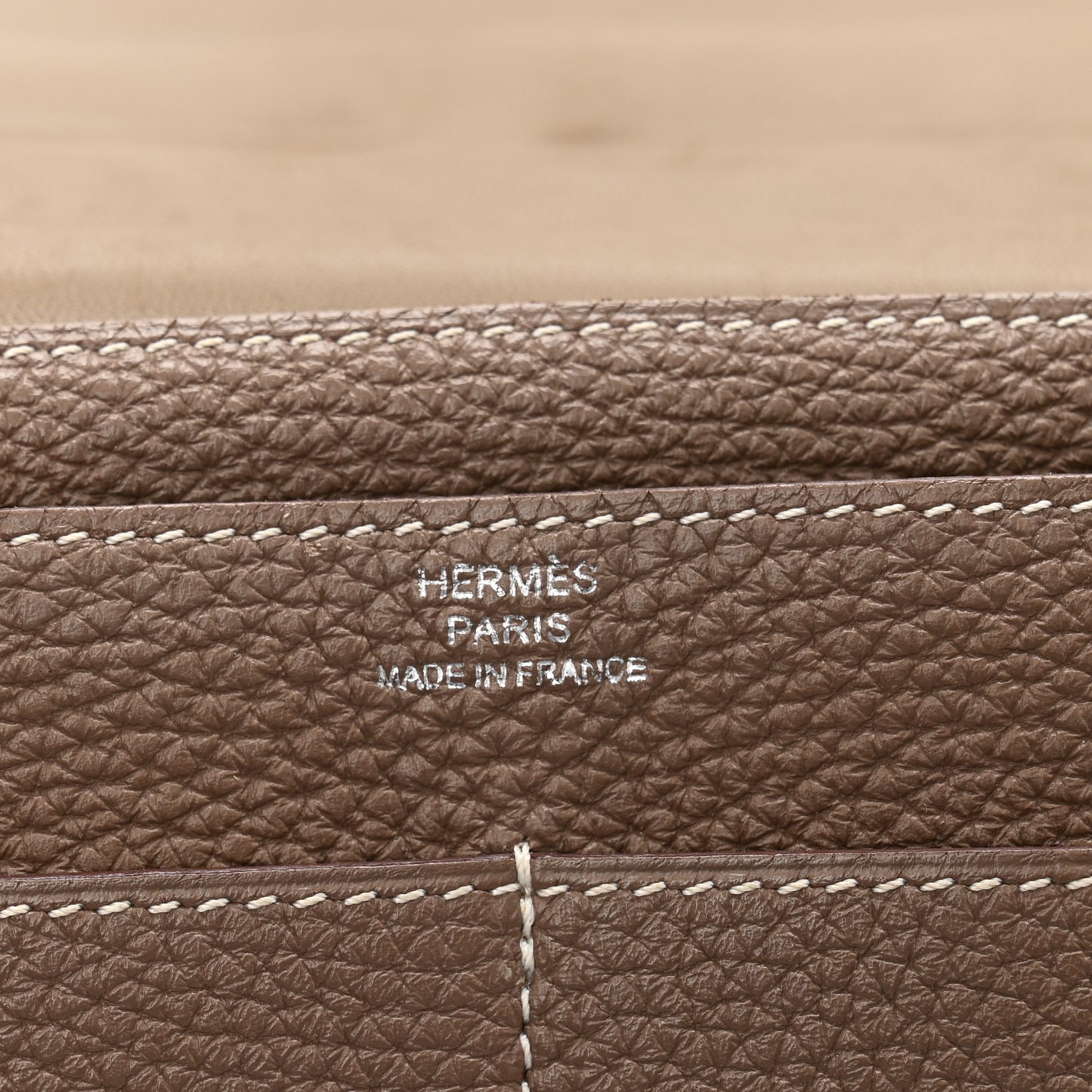 Togo Dogon Duo Wallet Etoupe