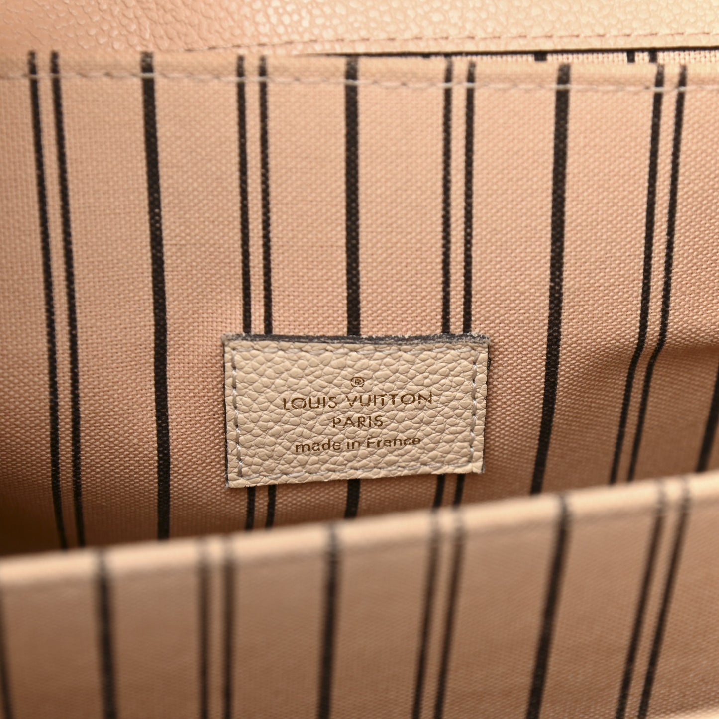 Empreinte Pochette Metis Beige Rose Creme