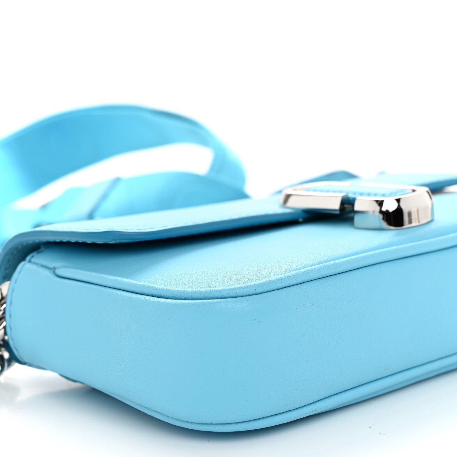 Marc Jacobs Calfskin Mini The J Marc Shoulder Bag Light Blue 10 of 11