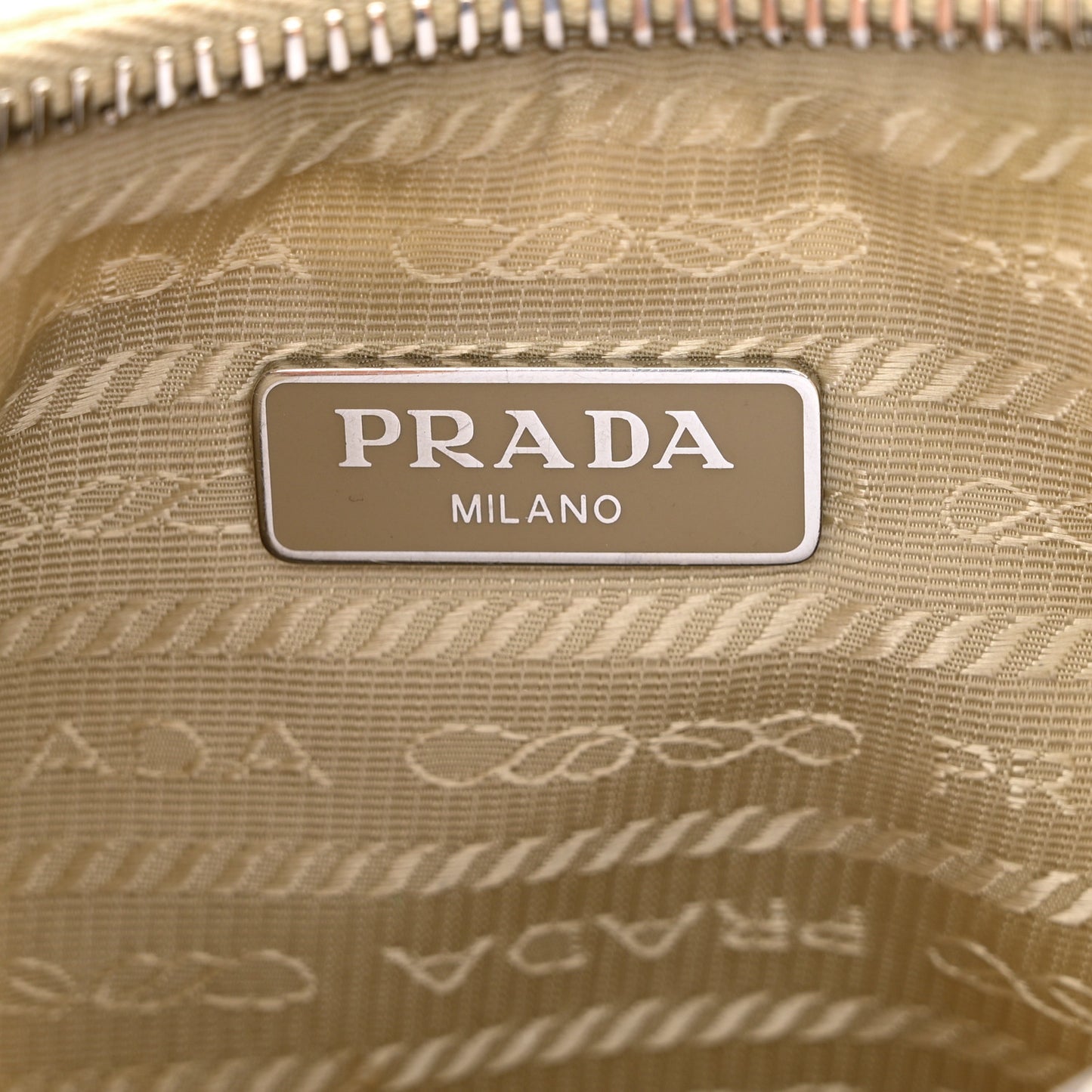 Re-Nylon Saffiano Mini Re-Edition 2000 Bag Deserto