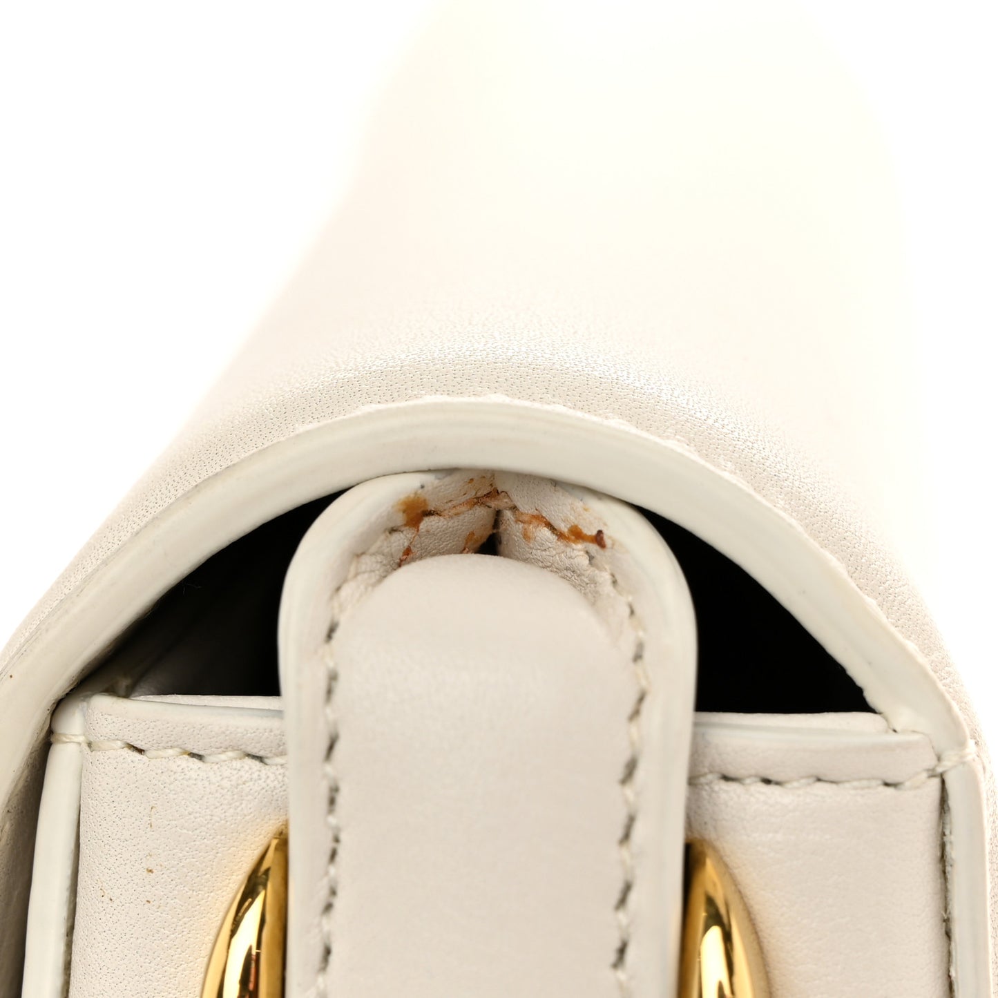 Calfskin Small Desiree Crossbody Bag Chalk