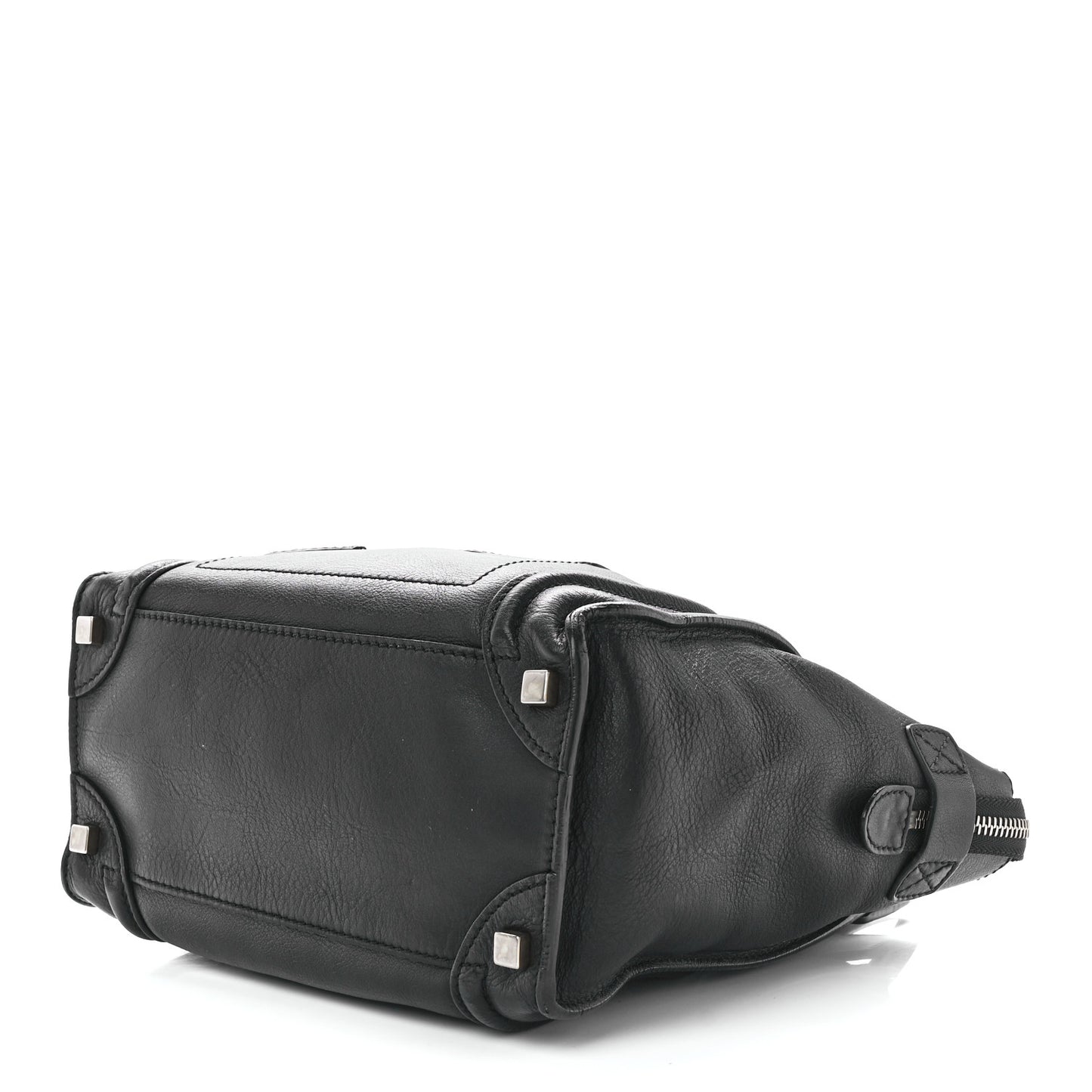 Smooth Calfskin Micro Luggage Black