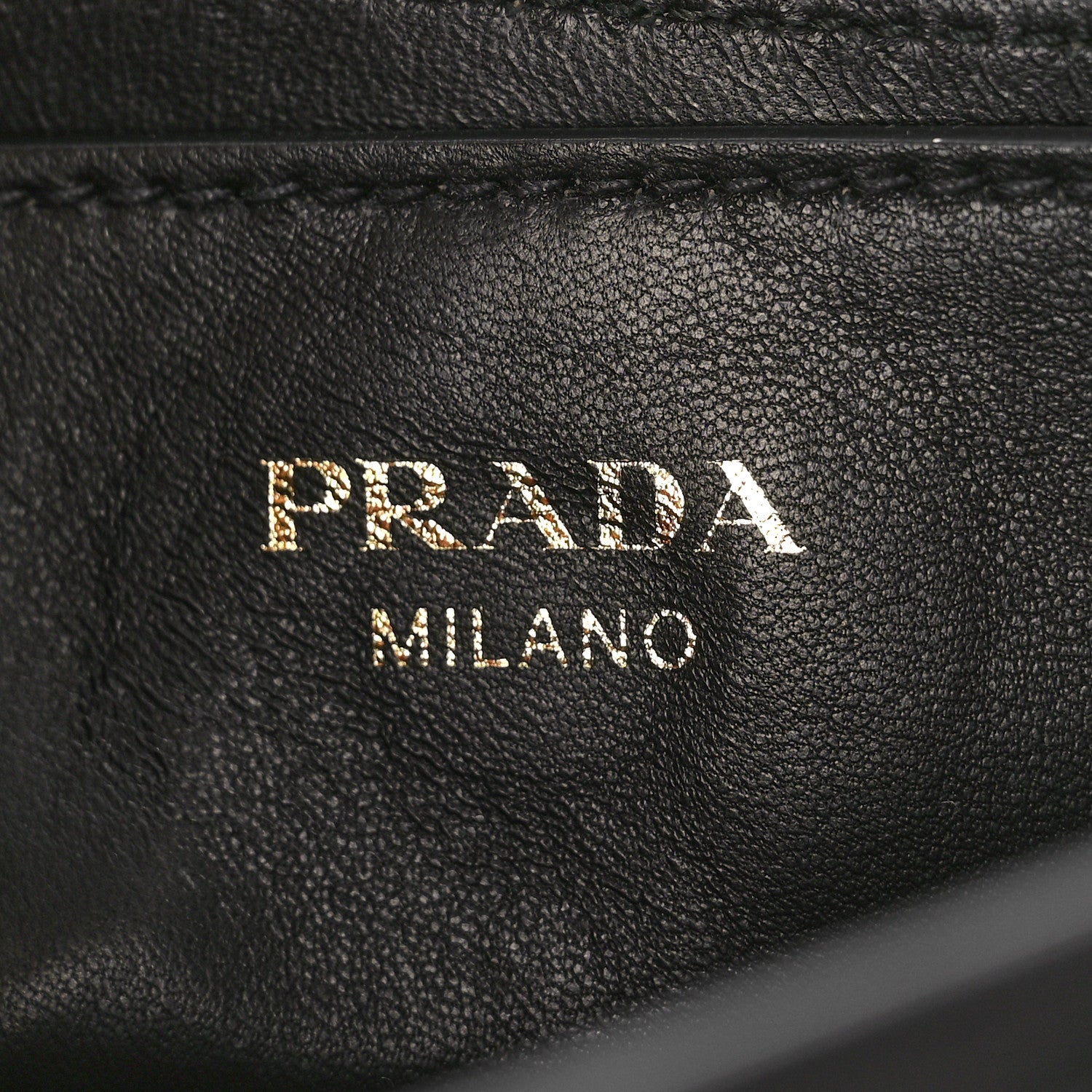 Prada City Calfskin Tambour Bucket Bag Black 6 of 8