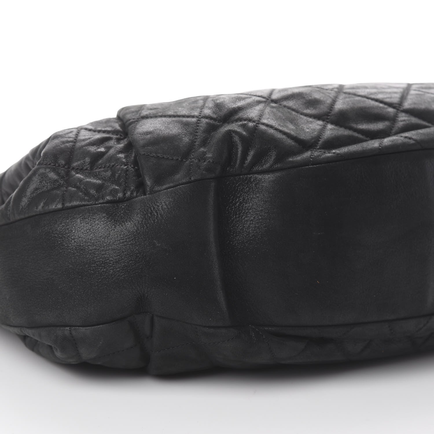 Chanel Iridescent Calfskin Chic Quilt Accordion Flap Bag Black 5 of 9