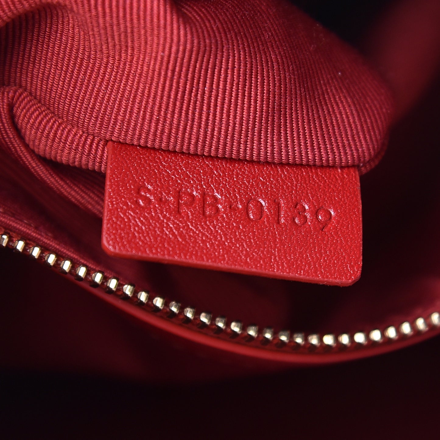 Calfskin Quilted Small C Backpack Red
