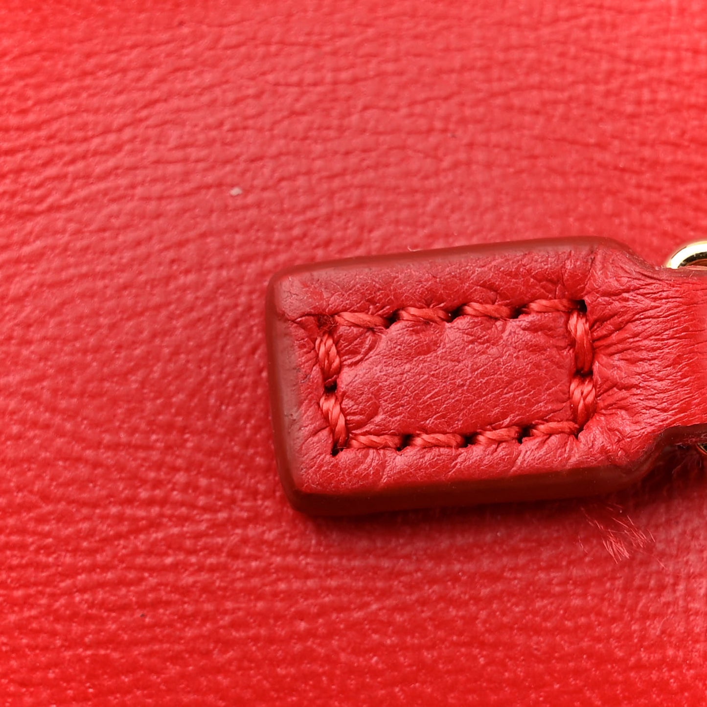 Lambskin Quilted Medusa Wallet On Chain Crossbody Red