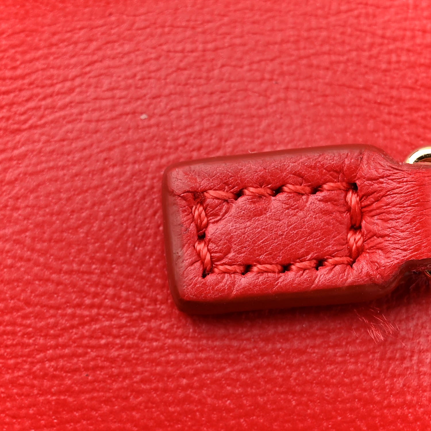 Versace Lambskin Quilted Medusa Wallet On Chain Crossbody Red 12 of 16