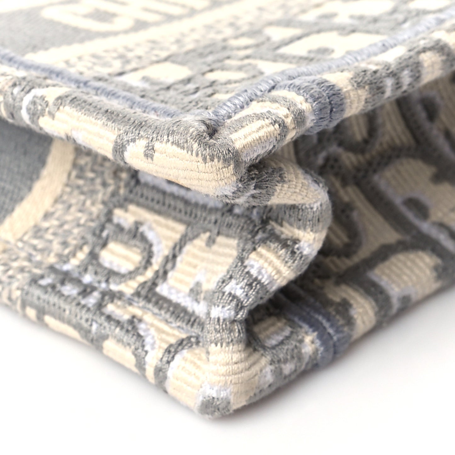 Oblique Mini Book Tote Grey Multicolor