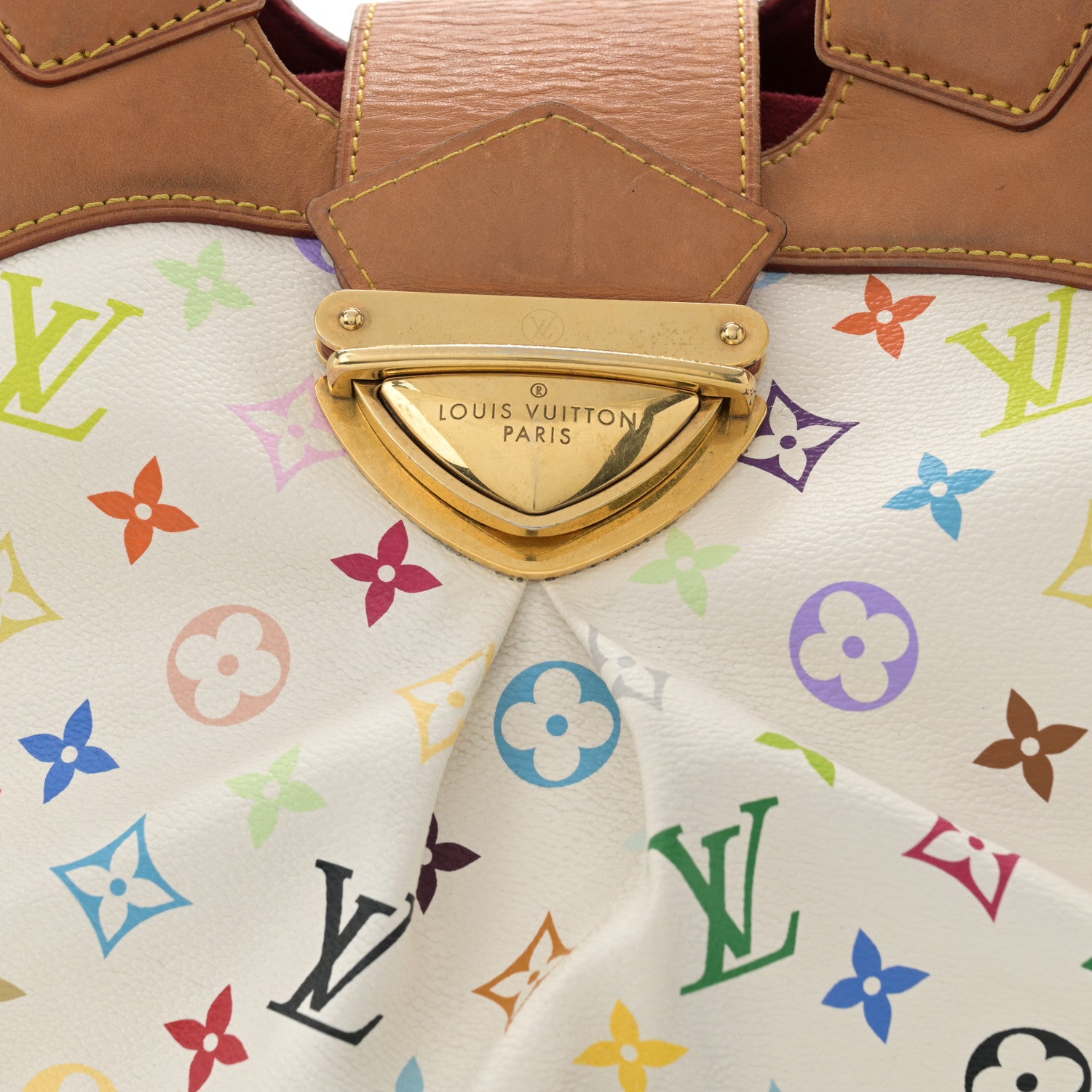 Louis Vuitton Monogram Multicolor Ursula White 8 of 13
