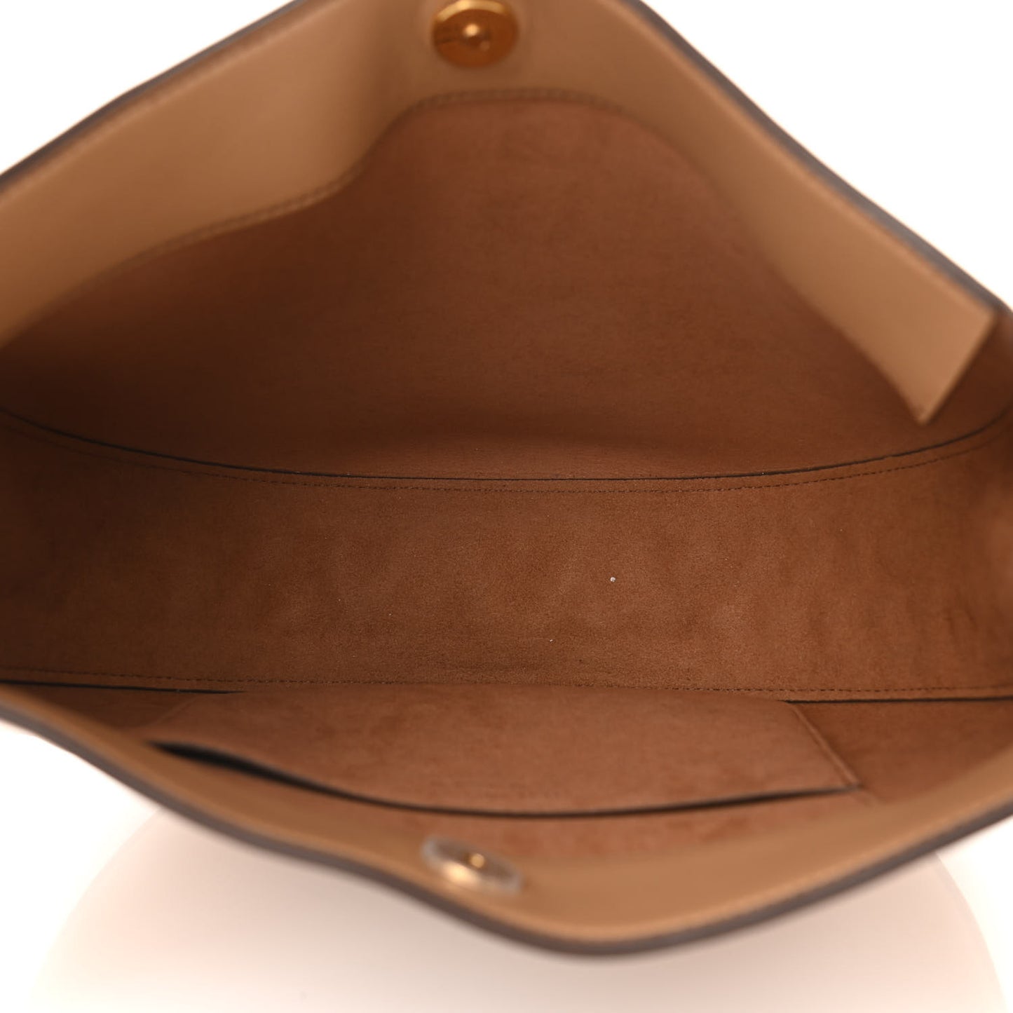 Eco Alter Nappa Large Frayme Shoulder Bag Sand