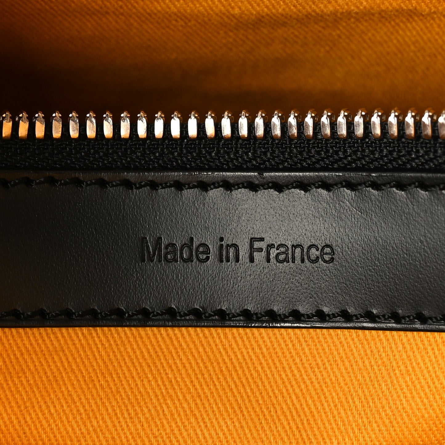 Calfskin Goyardine Sac Vendome GM Black