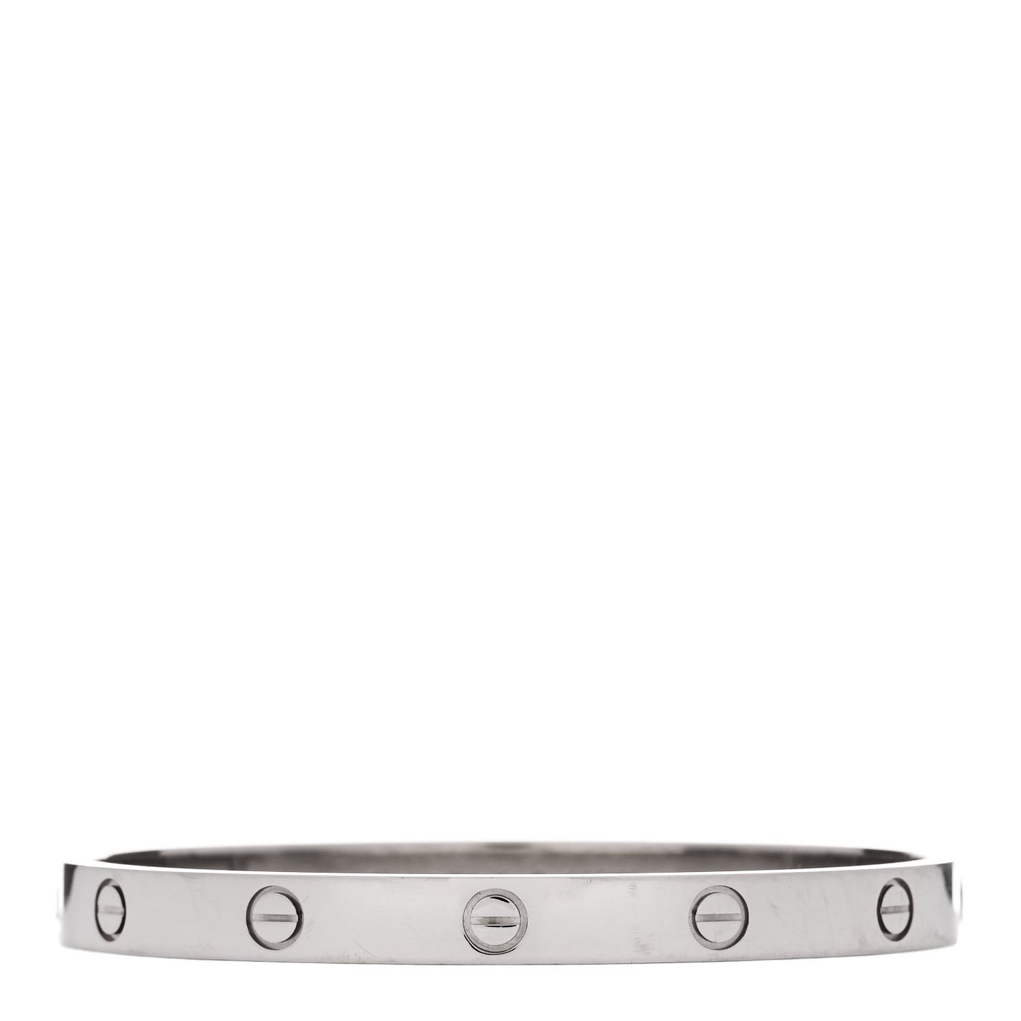 18K White Gold LOVE Bracelet 18