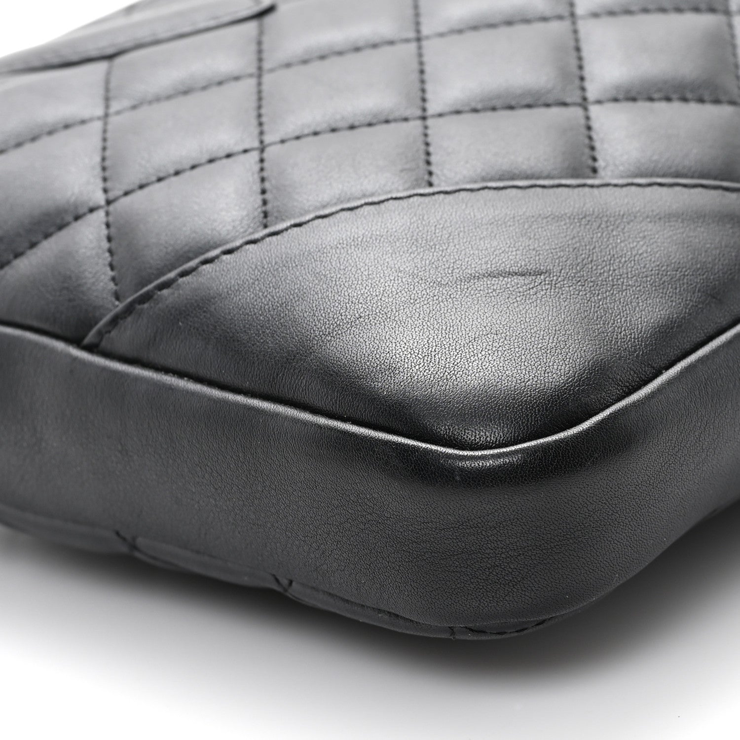 Chanel Calfskin Quilted Medium Cambon Messenger Black 10 of 10