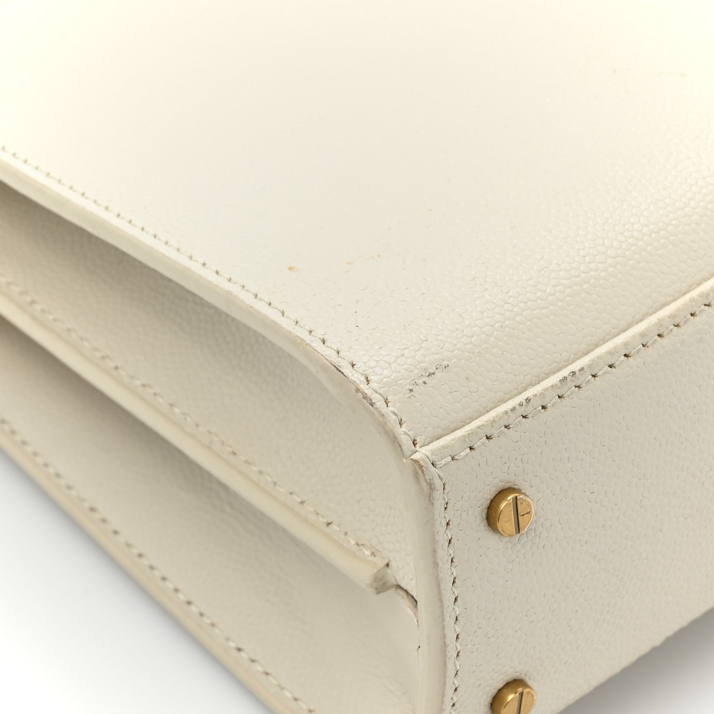 Grain de Poudre Mini Classic Monogram Cassandra Top Handle Crema Soft