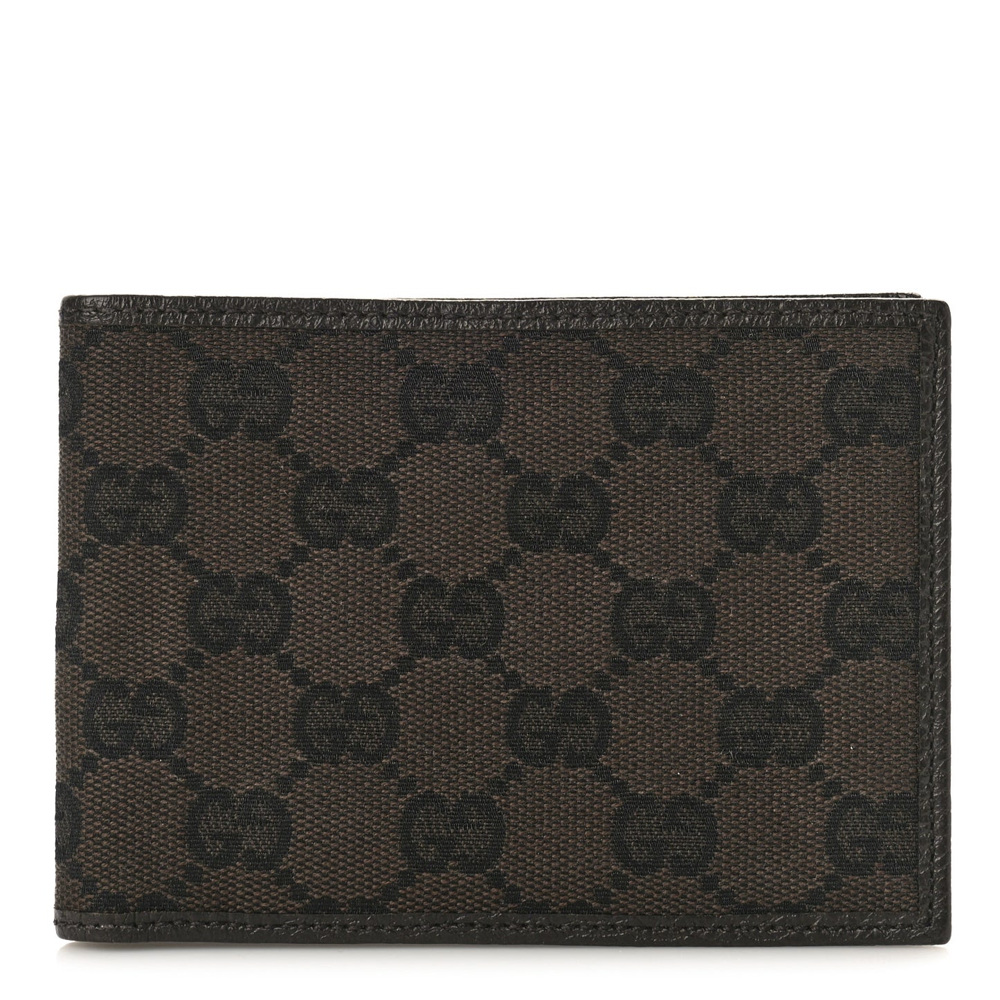 Monogram Bi-Fold Wallet Brown