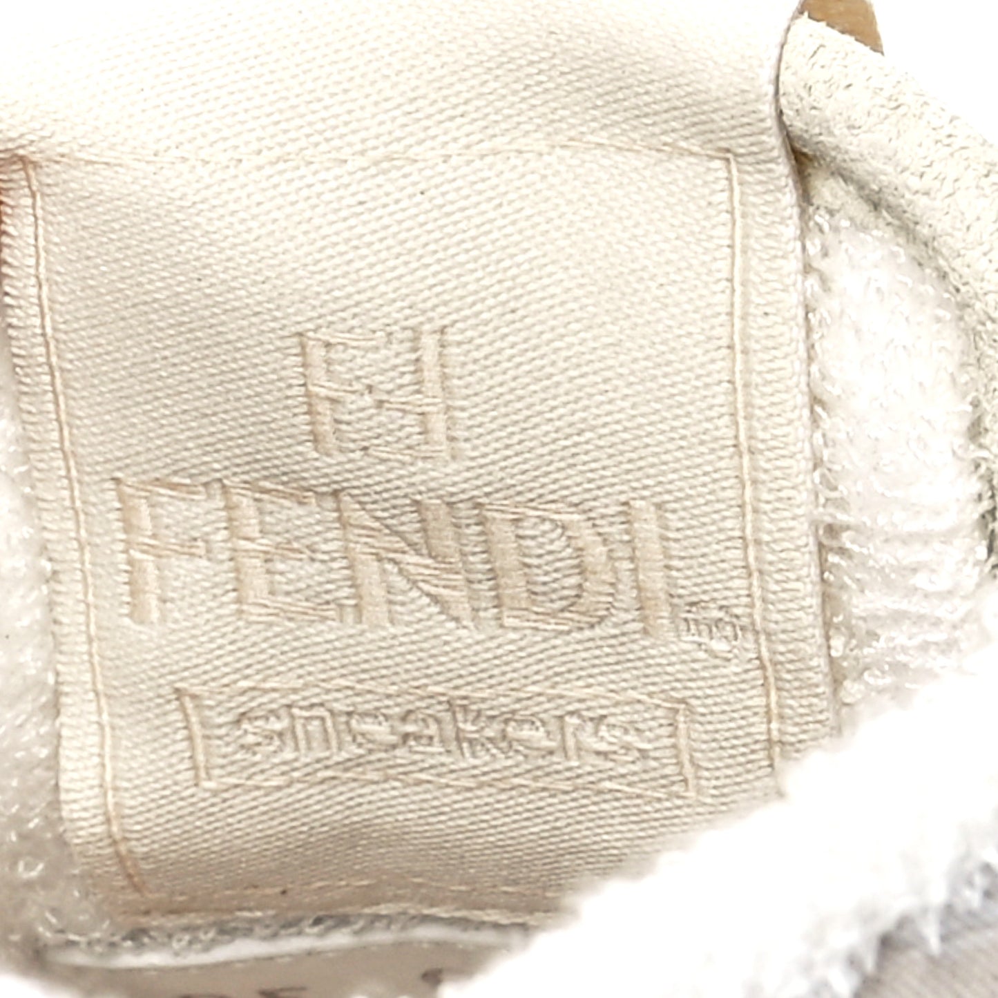 X FENDI Suede Fabric FF Baroque Womens Fendace Match Sneakers 37 Gold Multicolor