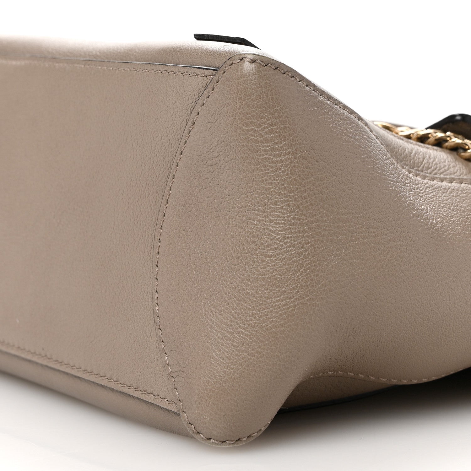 Chloe Calfskin Small Faye Day Shoulder Bag Motty Grey 10 of 11