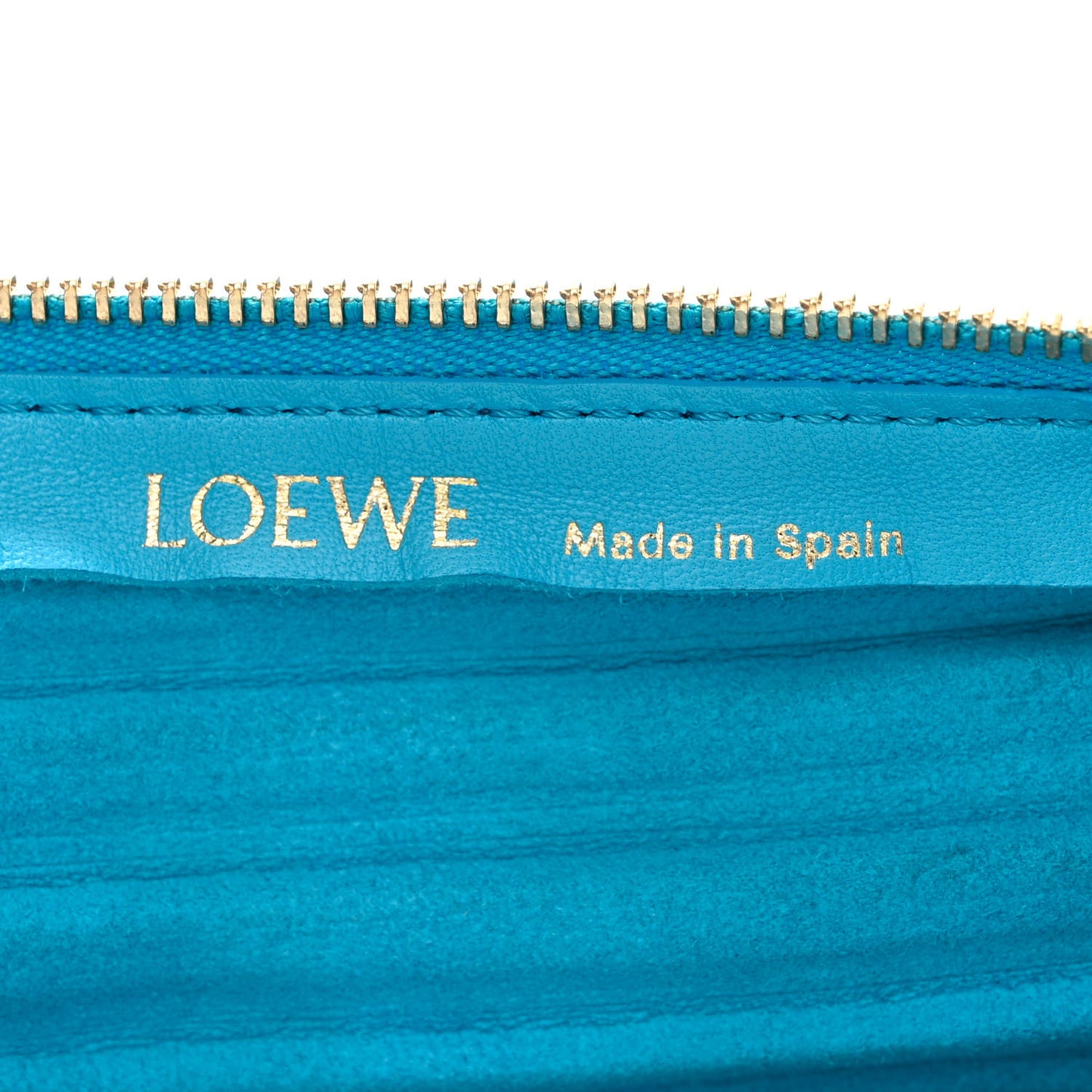 Lambskin Pleated Bracelet Pouch Shoulder Bag Turquoise