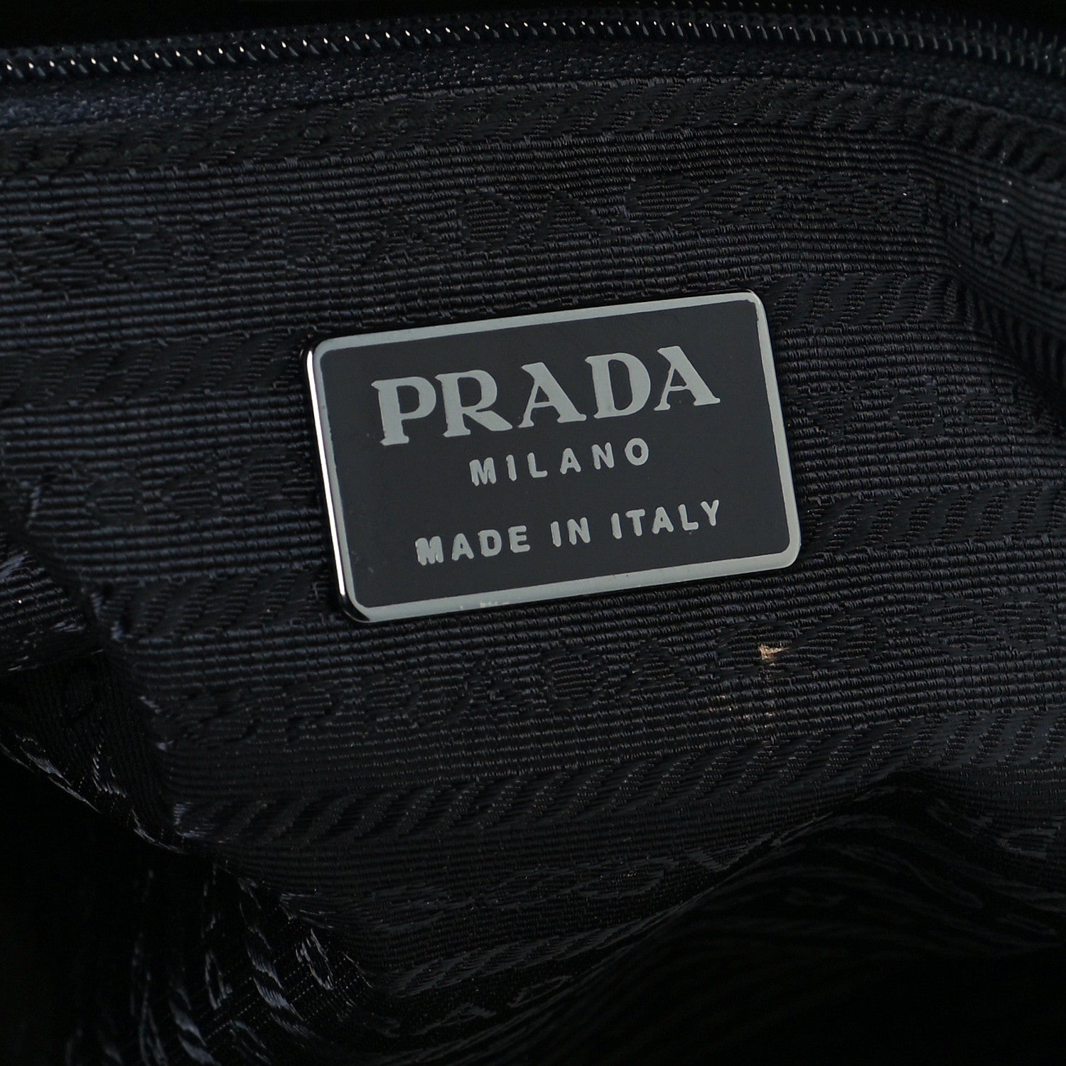 Prada Velvet Frame Bag Black 6 of 11