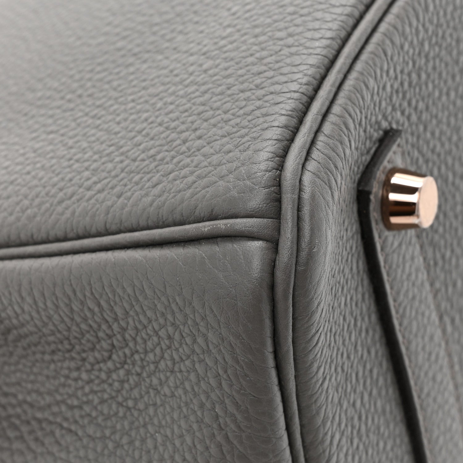 Hermes Togo Birkin 35 Etain 10 of 10