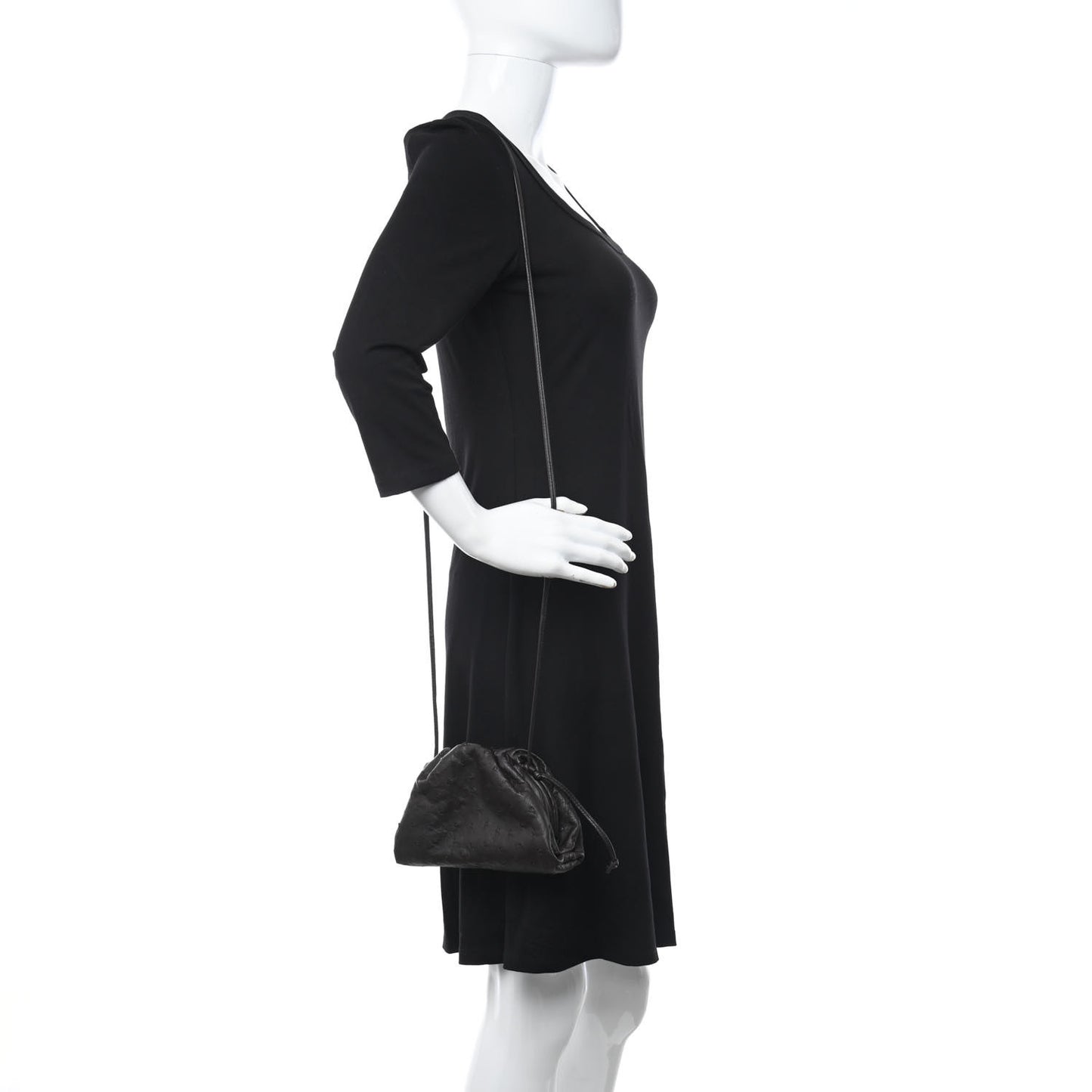 Ostrich The Mini Pouch Fondente