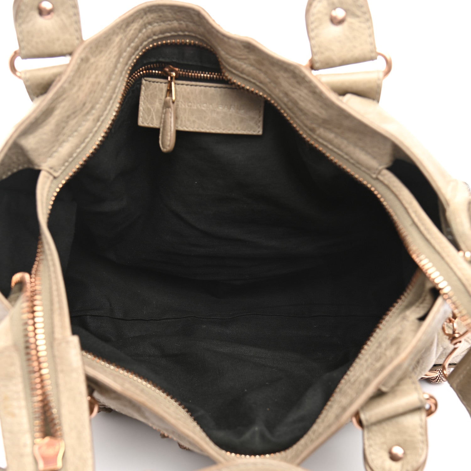 Balenciaga Agneau Giant 21 Rose Gold Hardware City Papyrus 5 of 13