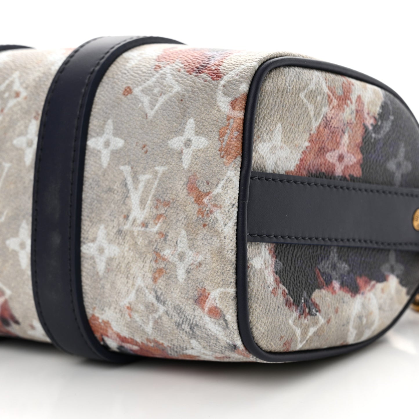 Monogram Bleach Keepall Bandouliere 25 Ink Blue