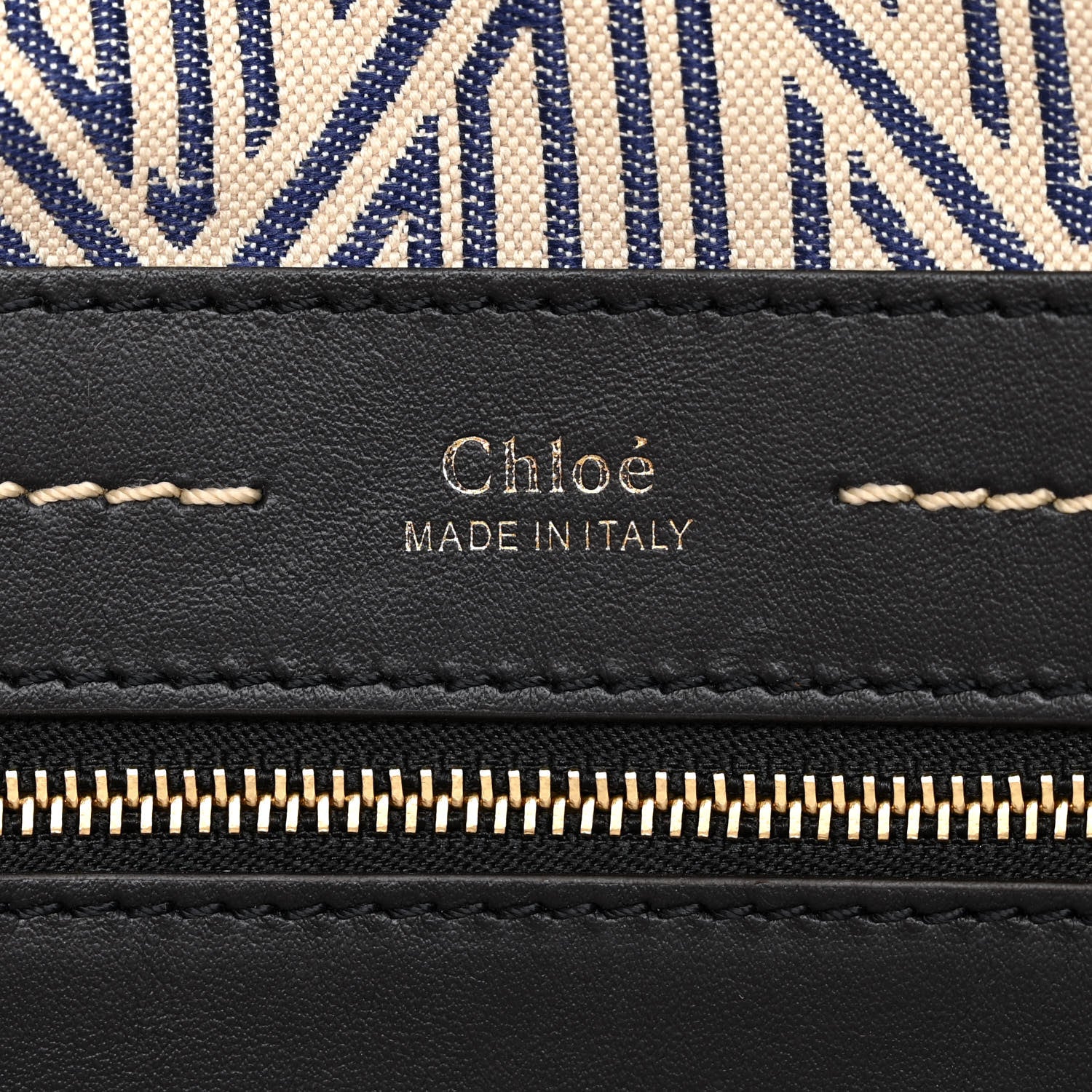 Chloe Calfskin Medium Daria Full Blue 7 of 11