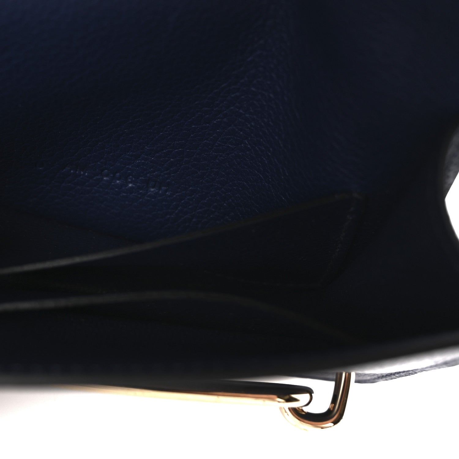 Hermes Evercolor Bi-Color Roulis Slim Wallet Bleu Saphir Bleu France 8 of 9