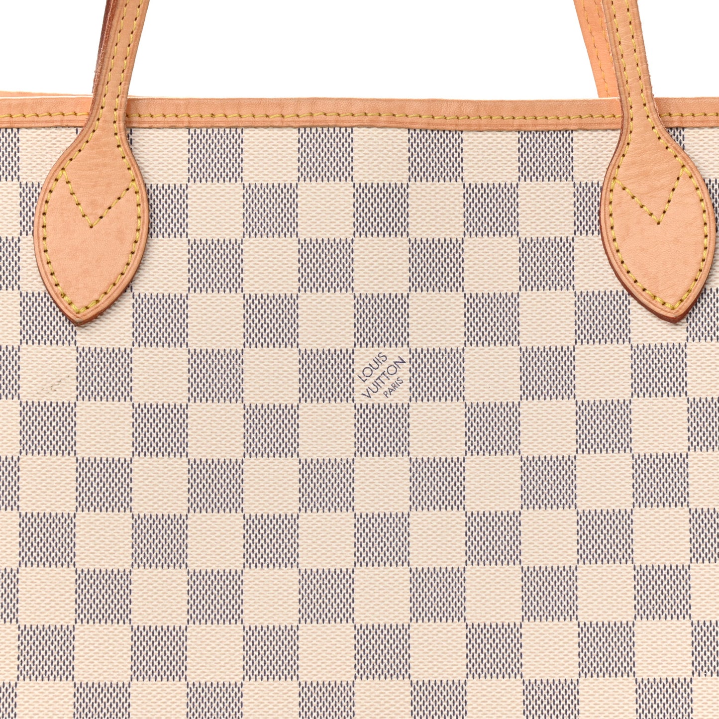 Damier Azur Neo Neverfull MM Rose Ballerine
