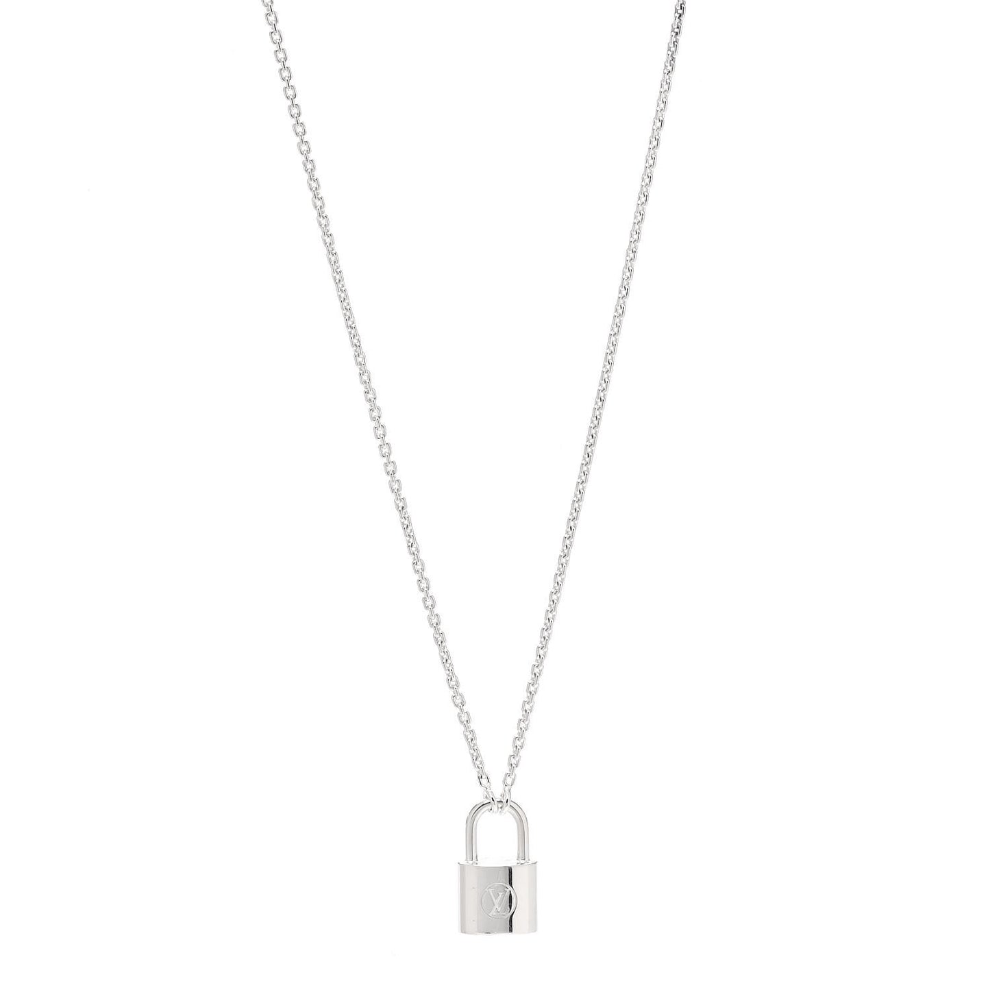 Sterling Silver Lockit Necklace