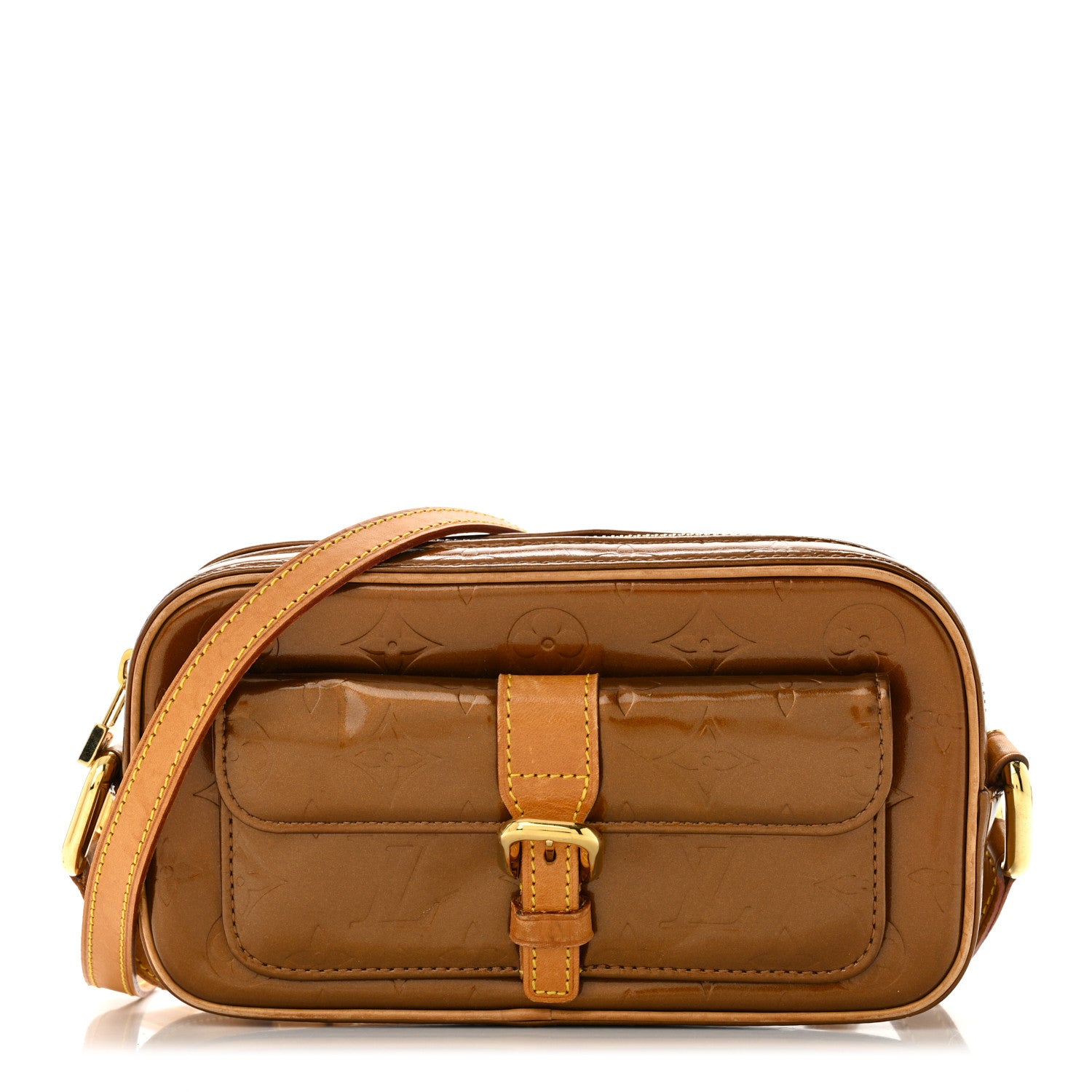 Louis Vuitton Vernis Christie MM Bronze 1856804 – FASHIONPHILE