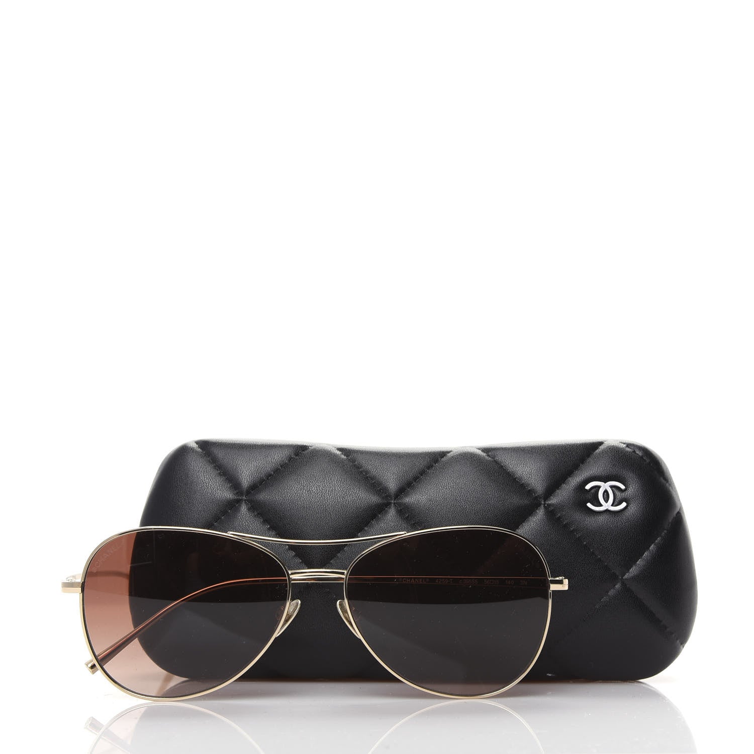 Chanel Sunglasses 4259-T Gold 8 of 8