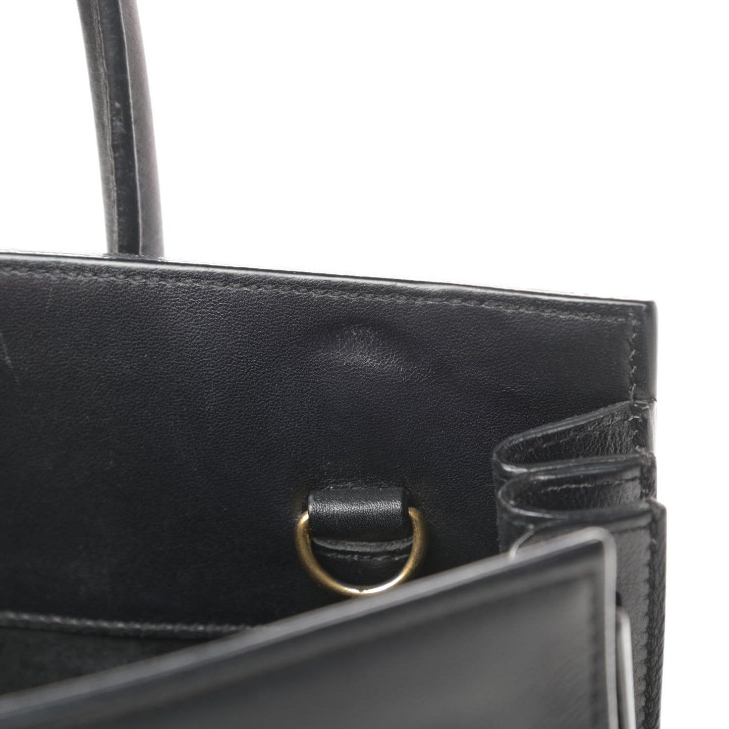 Calfskin Baby Sac de Jour Black