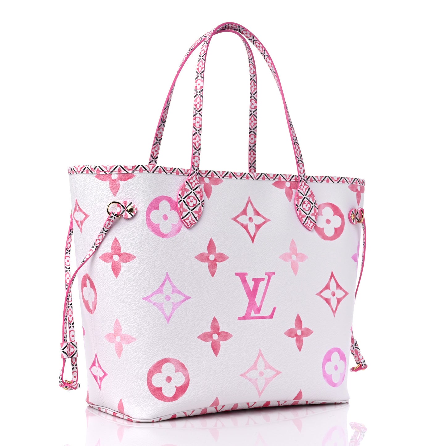 Monogram Giant By The Pool 2.0 Neverfull MM Rose