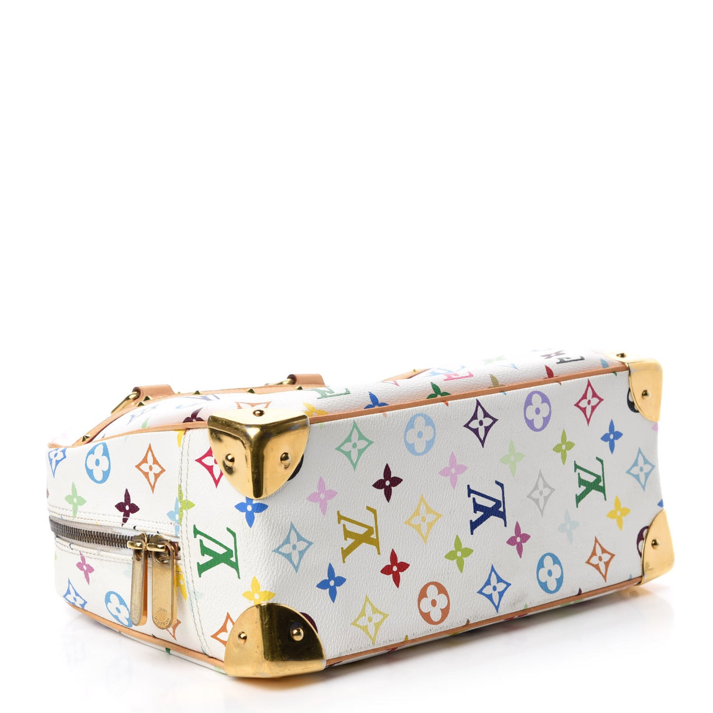 Monogram Multicolor Trouville White