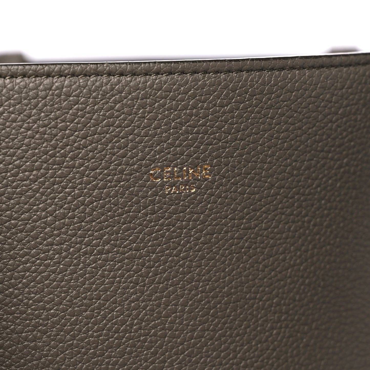 Soft Grained Calfskin Small Belt Cabas Phantom Taupe