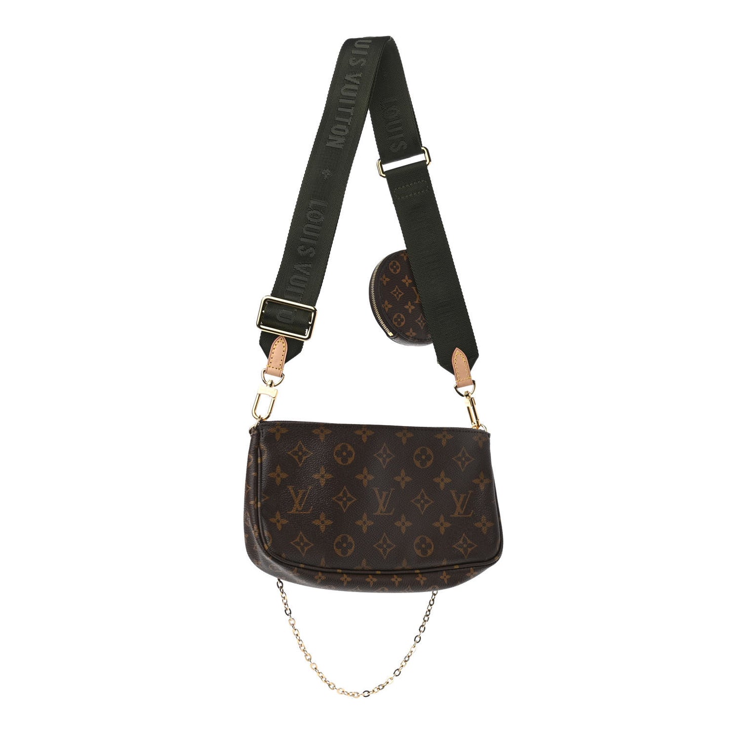 Monogram Multi Pochette Accessories Kaki
