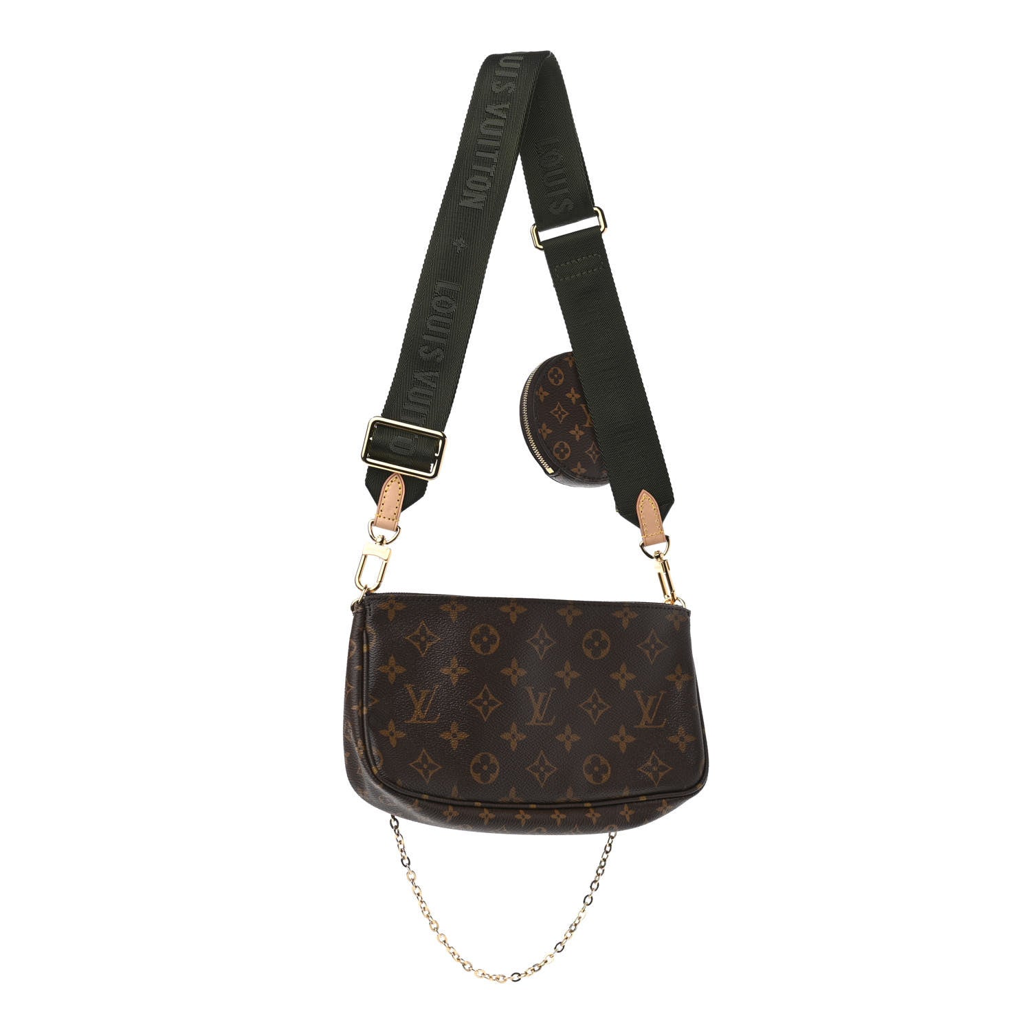 Louis Vuitton Monogram Multi Pochette Accessories Kaki 2 of 12