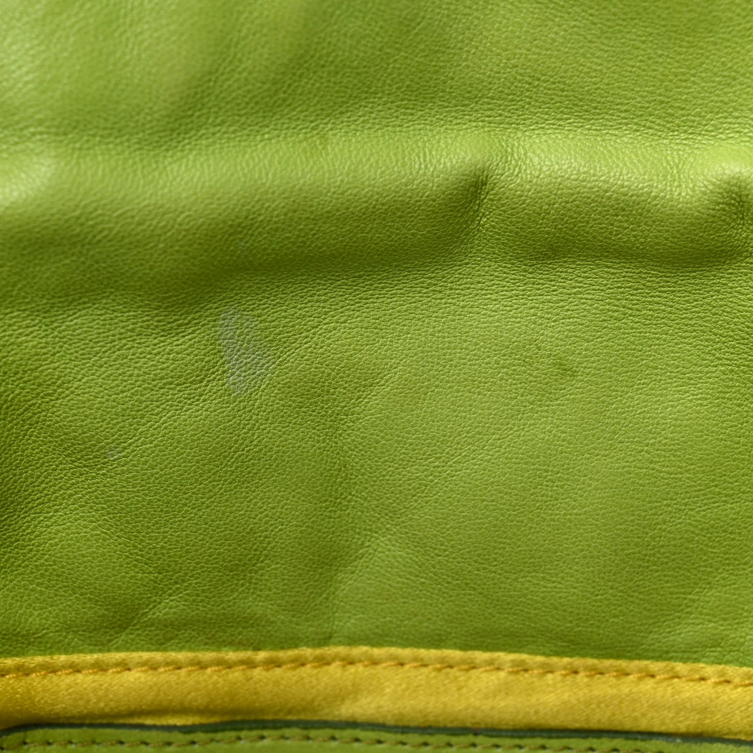 Fendi Knit Calf Hair Beaded Baguette Green 11 of 15