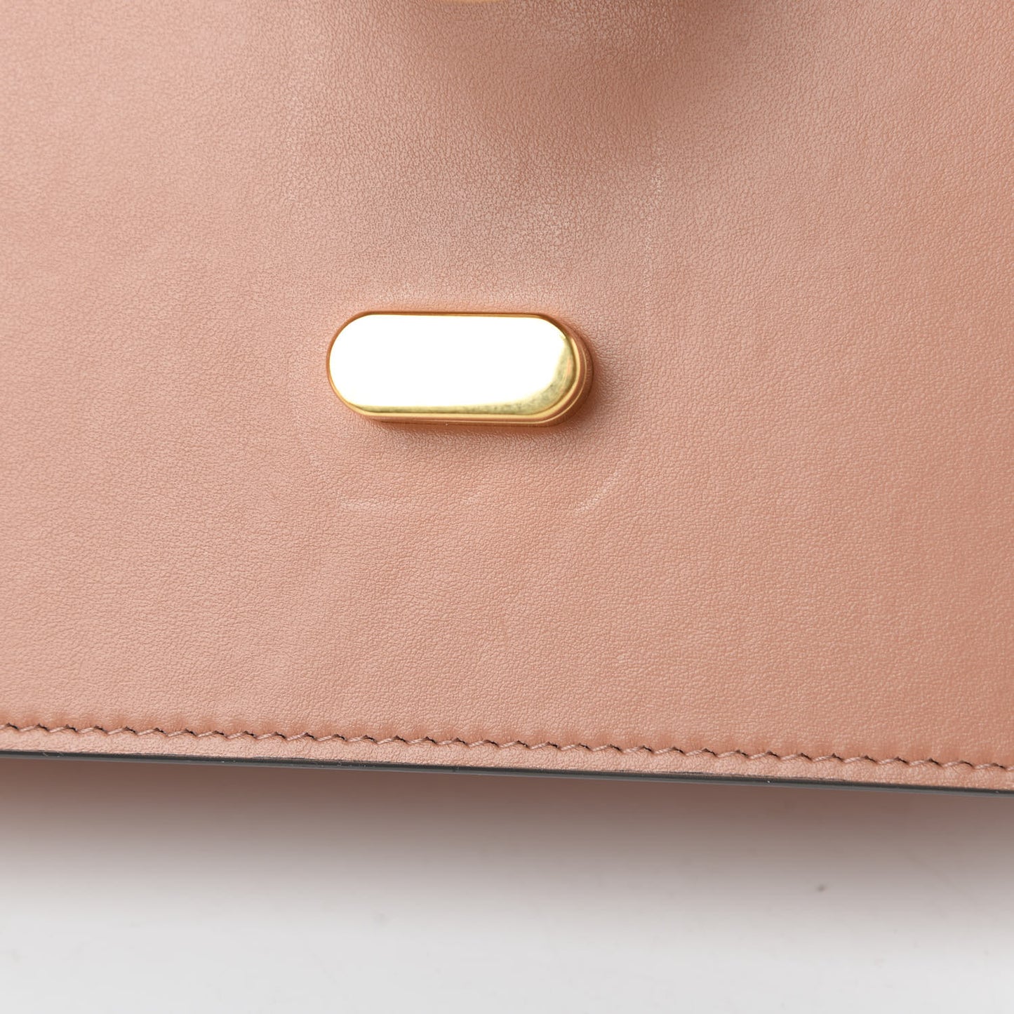 Calfskin Small Elisa Shoulder Bag Nude