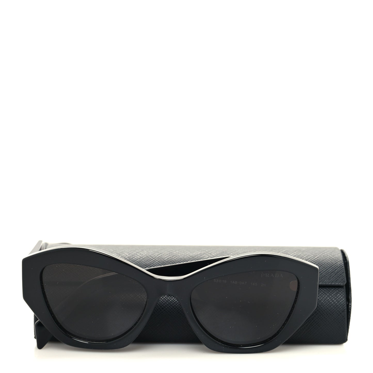 Acetate Symbole Sunglasses SPR 07Y Black