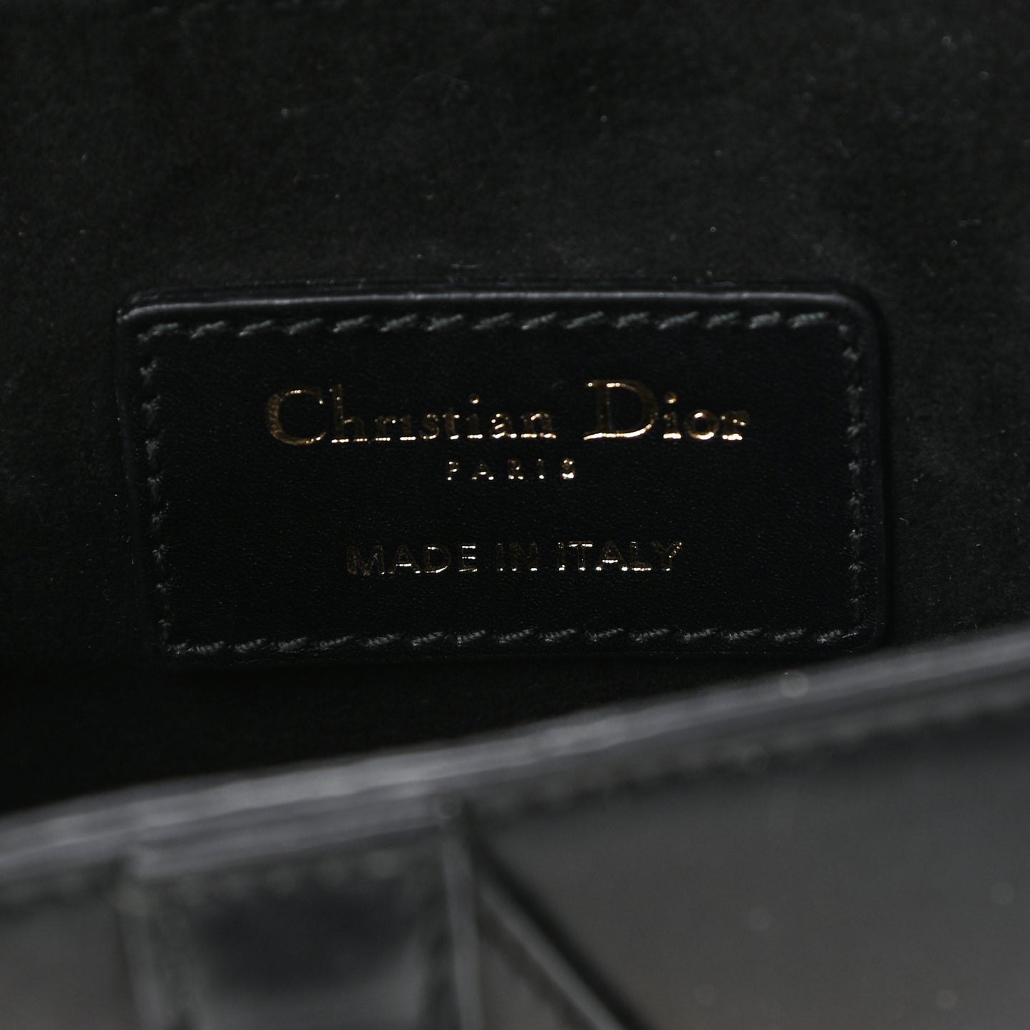 Calfskin Saddle Bag Black