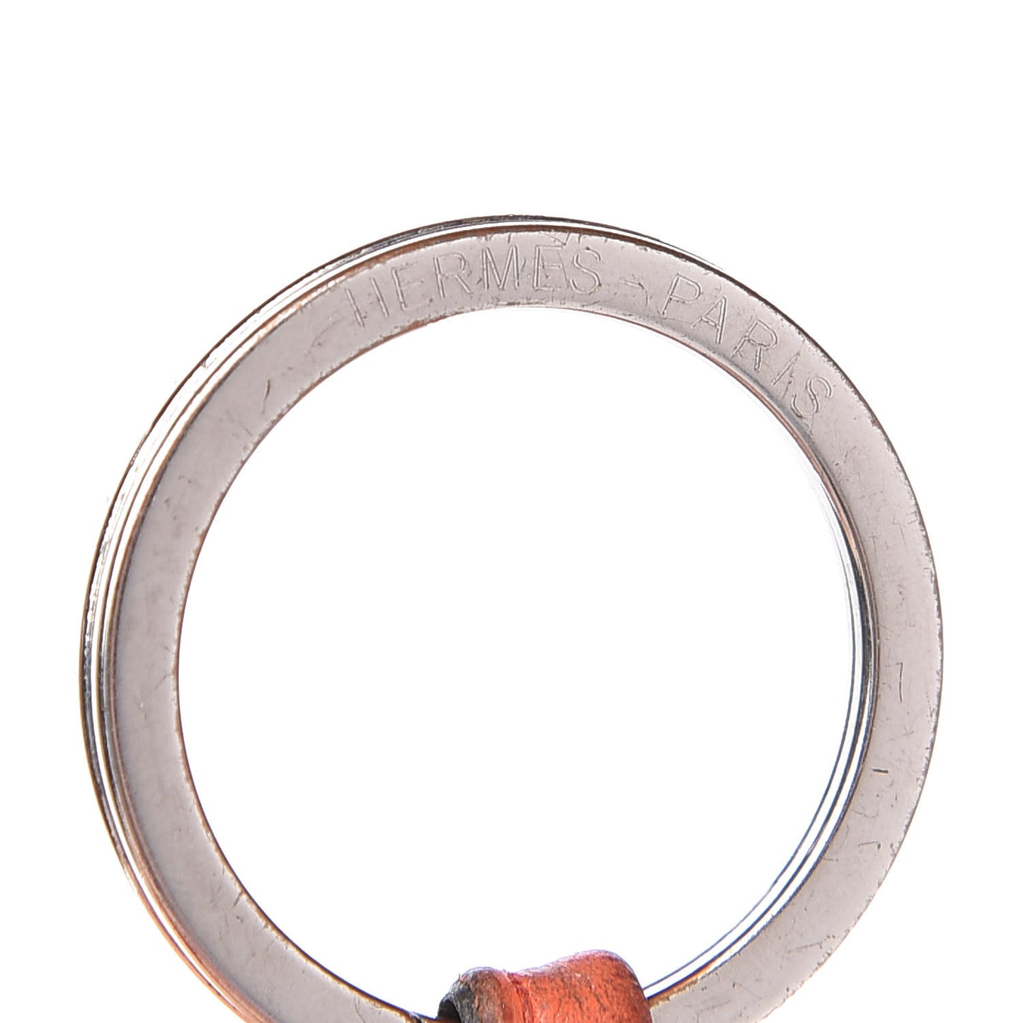 Lambskin Carmen Uno-Dos Key Holder Rose Azalee Cornaline