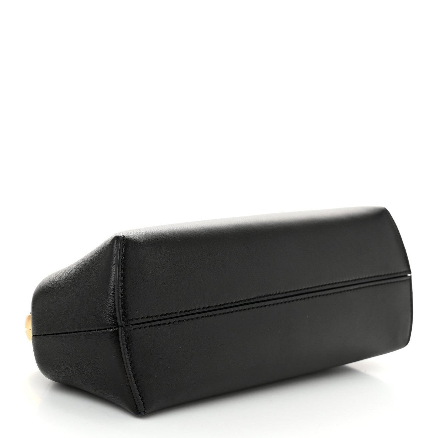 Shiny Nappa Small Fendi First Black