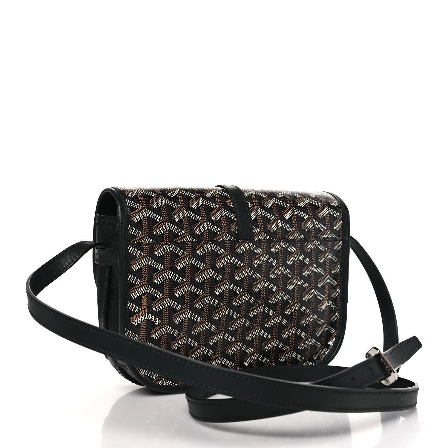 Goyard Goyardine Belvedere II PM Messenger Bag Black 3 of 10