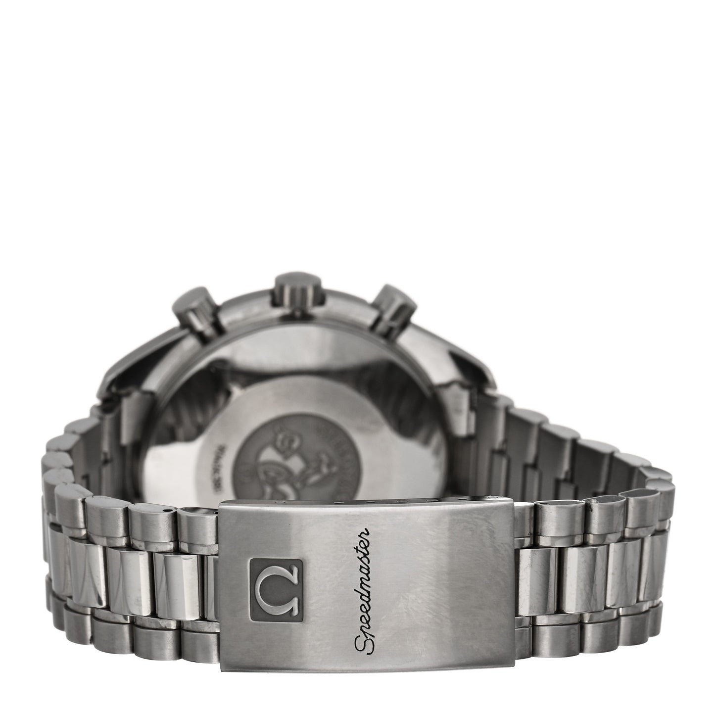 Stainless Steel 39mm Speedmaster Chronograph Automatic Watch Black 3510.50.00