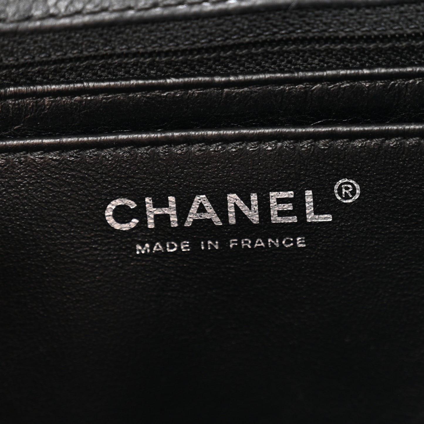 Washed Caviar Quilted Maxi Single Flap Black