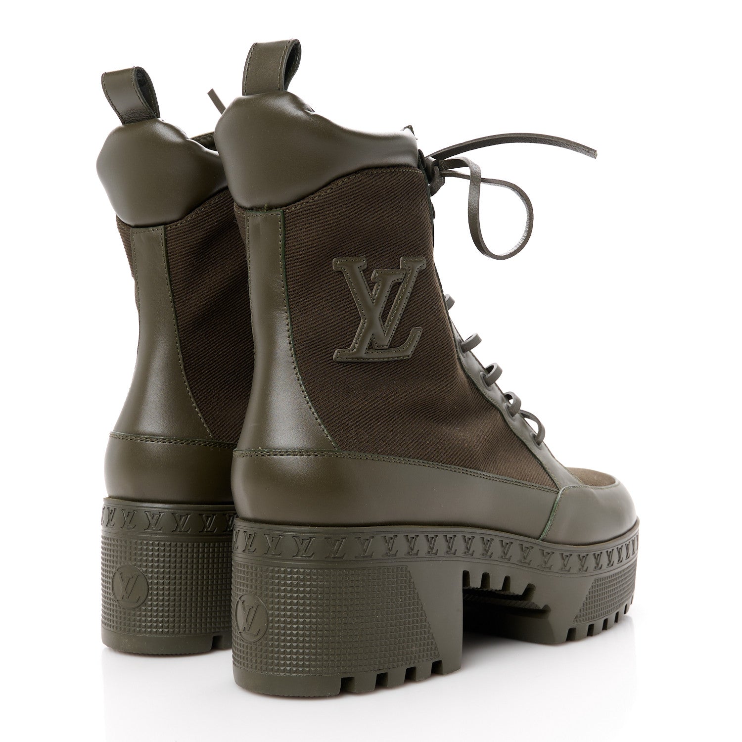 Louis Vuitton Laureate Platform Desert Boots 39.5 Taupe 4 of 8